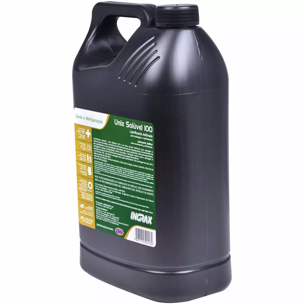 Óleo Ingrax Unix Solúvel 100 05lt Usinagem